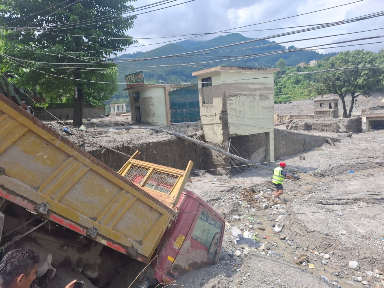 affected area